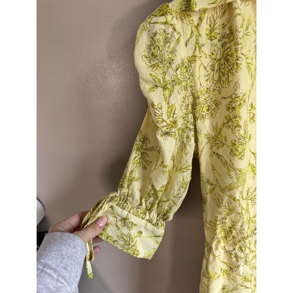 Anthropologie Hutch Short-Sleeve Collared Mini Dress  Size S - Picture 2 of 8